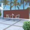 vidaXL Tenda laterale estensibile 160x500 cm Marrone Anteprima dell’immagine prodotto 8