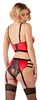 Sensuel bustier à bretelles et slip jarretière assorti - Voir les images du produit 16