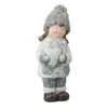 Winterkinder Junge Mädchen H21cm Kinderpaar Paar Terracotta Produktbild-Vorschau 5