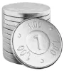 CombiCraft Einkaufswagenmünze 1€-Format - 100 Stück Produktbild-Vorschau 1