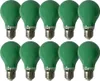 10 x Merkur LED Filament A60 Birne 4W E27 29lm farbig Grün Produktbild-Vorschau 1