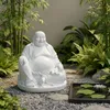 Relaxdays – figurka Buddy z uśmiechem, 45 cm, figurka Podgląd zdjęcia produktu 2