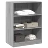 vidaXL Kleiderschrank Grau Sonoma 77x48x102 cm Produktbild-Vorschau 4