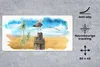 MuchoWow® Schreibtischunterlage Vogel - Seil - Baum - Produktbild-Vorschau 2