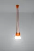Hanglamp DIEGO, oranje, 3xE27x60W, kunststof, afmetingen: Productafbeelding-voorbeeld 4
