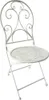 Garden Pleasure Gartenstühle Lascar weiß, 2 St. Produktbild-Vorschau 3