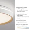 JUST LIGHT LED Deckenlampe MIO sand dimmbar Fernbedienung Produktbild-Vorschau 3