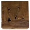 vidaXL Couchtisch 50x50x35 cm Teakholz Braun Produktbild-Vorschau 3