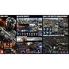 A collage of images related to Call of Duty: Black Ops 7 and Warzone, showcasing gameplay, characters, and game modes. Podgląd zdjęcia produktu