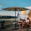 EINFEBEN 3m Sonnenschirm mit LED Solar Marktschirm mit Produktbild-Vorschau 6
