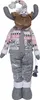 Elch 52-80cm (72-100cm), 2er Set Dekofigur Weihnachten Produktbild-Vorschau 4