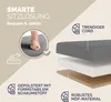 CASARIA® Zitbank met opbergruimte, Cord, inclusief 2 Productafbeelding-voorbeeld 5