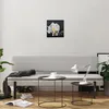 Bilder auf glas - Nashorn modern - 30x30cm - Glasbilder - Produktbild-Vorschau 6
