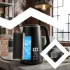 Wasserkocher 1,6L mit Temperaturregelung, Edelstahl, 1500W, Produktbild-Vorschau 2