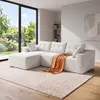 GLP Modulares Ecksofa 256 cm aus Cord, 4-Sitzer mit Produktbild-Vorschau 2