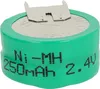 vhbw NiMH Ersatz Knopfzellen-Akku (250 mAh, 2,4 V, NiMH) Produktbild-Vorschau 3