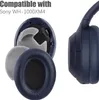 A close-up view of replacement ear pads for Sony WH-1000XM4 headphones, with text indicating compatibility. Produktbild-Vorschau