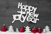 New Year Schild Weihnachtsdeko Gartendeko Innen Außen Wand Produktbild-Vorschau 6