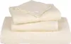 vidaXL Serviettes d'invités FROGN, lot de 4, couleur crème, Voir les images du produit 3