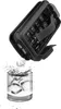 An ice cube is dropping from an ice cube tray into a glass of ice water. Voir les images du produit