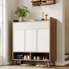 Flieks dressoir met schoenenkast, 3 deuren, 2 lades, Productafbeelding-voorbeeld 1
