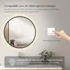 EMKE Miroir de salle de bain rond LED avec éclairage ф60cm Voir les images du produit 4