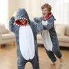 Piżama Onesie Kigurumi Kostium Przebranie Ciemno Niebieski Podgląd zdjęcia produktu 8