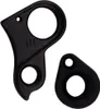 Union GH-176 gancio deragliatore alluminio nero Anteprima dell’immagine prodotto 4