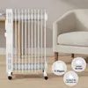 Original Kumtel radiateur à huile 2000W-2500W blanc Voir les images du produit 8