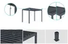 PIANA 3x2m freistehende, bioklimatische Pergola aus grauem Produktbild-Vorschau 4
