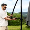 di volio Garten Sonnenschirm EMPOLI Ampelschirm mit Produktbild-Vorschau 11