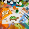 Šablony malování pro děti, 8 kusů sada 15x15 cm domácí Náhled obrázku produktu 2