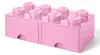 Room Copenhagen LEGO Brick Drawer 8 light pink - RC40061738 Voir les images du produit 1