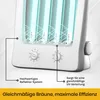 Bolusso 4 Röhren-Gesichtsbräuner mit Memory-Funktion | Produktbild-Vorschau 4