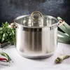KLAUSBERG Kochtopf 22cm 7L Edelstahl Roségold Produktbild-Vorschau 3
