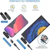 Mini Lavalier Mikrofon - 2 Kabellos Bluetooth Handy Produktbild-Vorschau 6