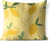 MuchoWow® Outdoor Kissen - Zitrone - Pflanzen - Muster - Produktbild-Vorschau 1