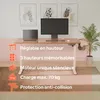 Structure de bureau AREBOS, réglable en hauteur Voir les images du produit 3