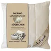 A pillow with a product label attached. Produktbild-Vorschau