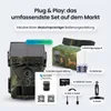 Siltcon® Solar Wildkamera 8K 60MP – WLAN App – Nachtsicht – Produktbild-Vorschau 13