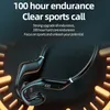 A pair of black wireless earbuds with a digital display showing '100' is shown against a dark background with glowing orange accents resembling a clock. Produktbild-Vorschau