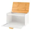 Brotkasten Brotkorb Brotbox Brotbehälter Brotdose weiss Produktbild-Vorschau 4