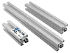 KLAK 30 - Aluprofil 30x30mm Nut 8 Aluminium Systemprofil Produktbild-Vorschau 1