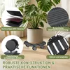 YARDIN, 2 stuks WPC plantenrollers, 30x30 cm, rond, Productafbeelding-voorbeeld 7