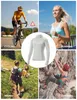 ROCKBROS Damen Radtrikot Langarm Leichte Atmungsaktive Produktbild-Vorschau 7