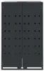 Caja para contenedores de basura de vidaXL, color Vista previa de la imagen del producto 5
