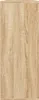 A close-up vertical shot of a light brown wooden cabinet with a visible wood grain pattern. Anteprima dell’immagine prodotto