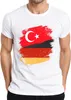 Türkische Deutsche Flagge Türkei Deutschland Fußball Fan Produktbild-Vorschau 1