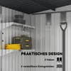 Metall Gerätehaus 2,81m² 154x206,5x181 cm Geräteschuppen Produktbild-Vorschau 5