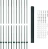 vidaXL Geschweißter Drahtzaun mit Pfosten 25 x 1,5 m Grün Produktbild-Vorschau 6